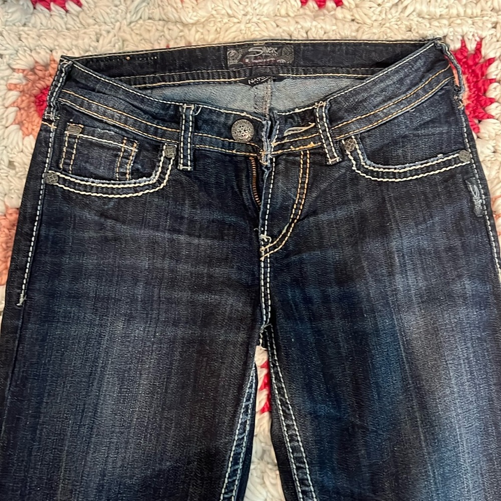 Silver jeans